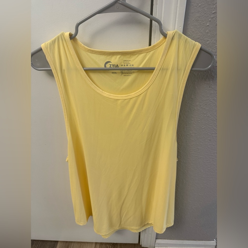 Zyia Yellow Tank Top
